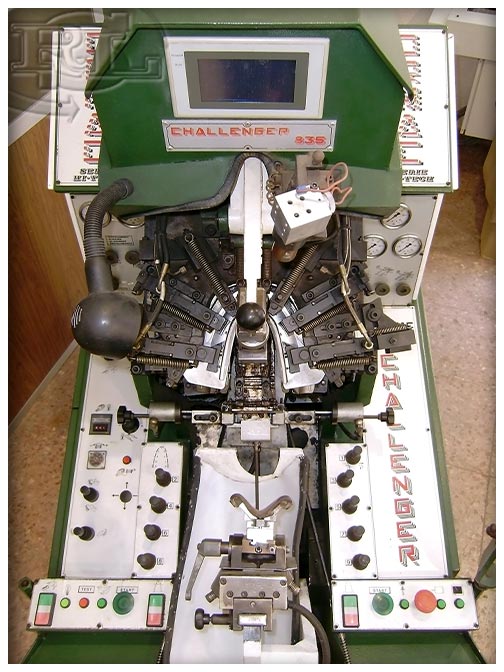 Máquina de Centrar/Montar Puntas ORMAC 'CHALLENGER 835' (Serie Hi-Tech) 2