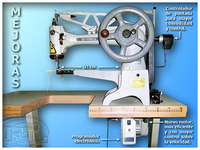 Máquina de Coser de Brazo para Arreglos SEWMAQ 'SW-7129' 5