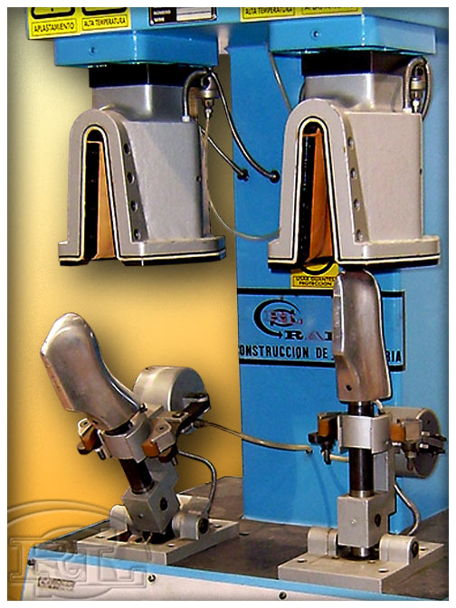 Máquina para Moldear Talones con Calor celme 'P-80A' 2