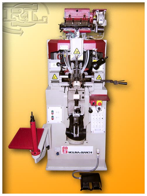 Máquina de Montar Talones Hidraúlica MOLINA-BIANCHI 'MK-3AP' 3