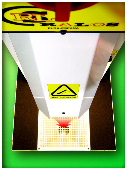 RaLoS FC-525-TR, Toma de Aire y Vista Superior