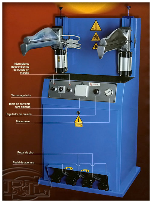 Máquina de Planchar Botas 'DISA 2000-GA' 5