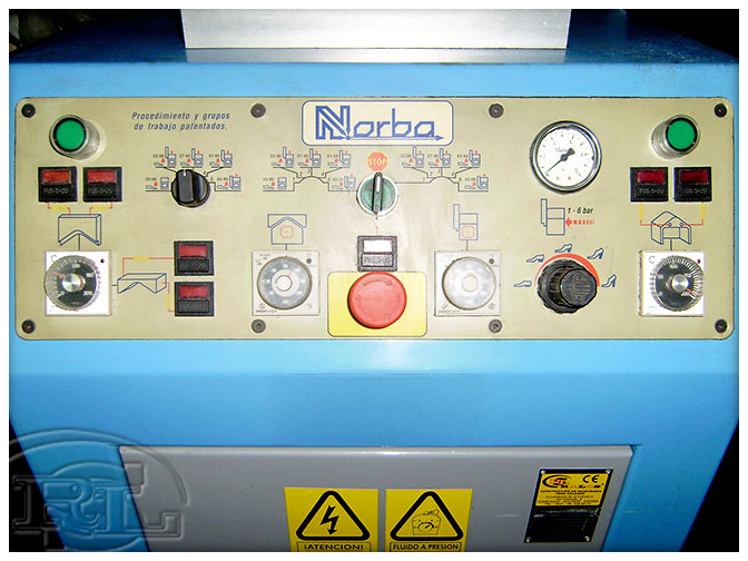 Máquina de Poner Topes y Moldear Palas 'Norba NP-95' 4